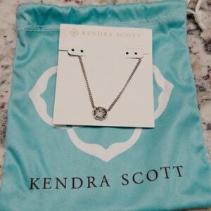 Kendra Scott Silver Jaxon Necklace